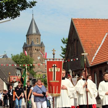 Fronleichnamsprozession St. Georg Gemeinde Hiddingsel 2017