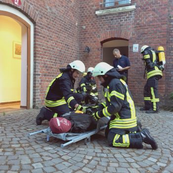 Freiwillige Feuerwehr Dülmen Hiddingsel Übung am 29.08.2017