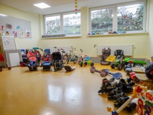 Sehr gut besuchter Second Hand Markt in der St. Georg Grundschule Hiddingsel.