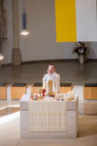 23 Kinder aus der Gemeinde St. Georg Hiddingsel empfingen die Erste Heilige Kommunion 2018