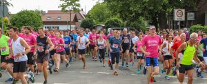 Strassenlauf 2018 in Hiddingsel mit Rekordteilnehmerzahl Bambini-Lauf, 1500 m Strecke, 5km Lauf und 10km Lauf